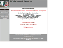 Tablet Screenshot of olescarb.com